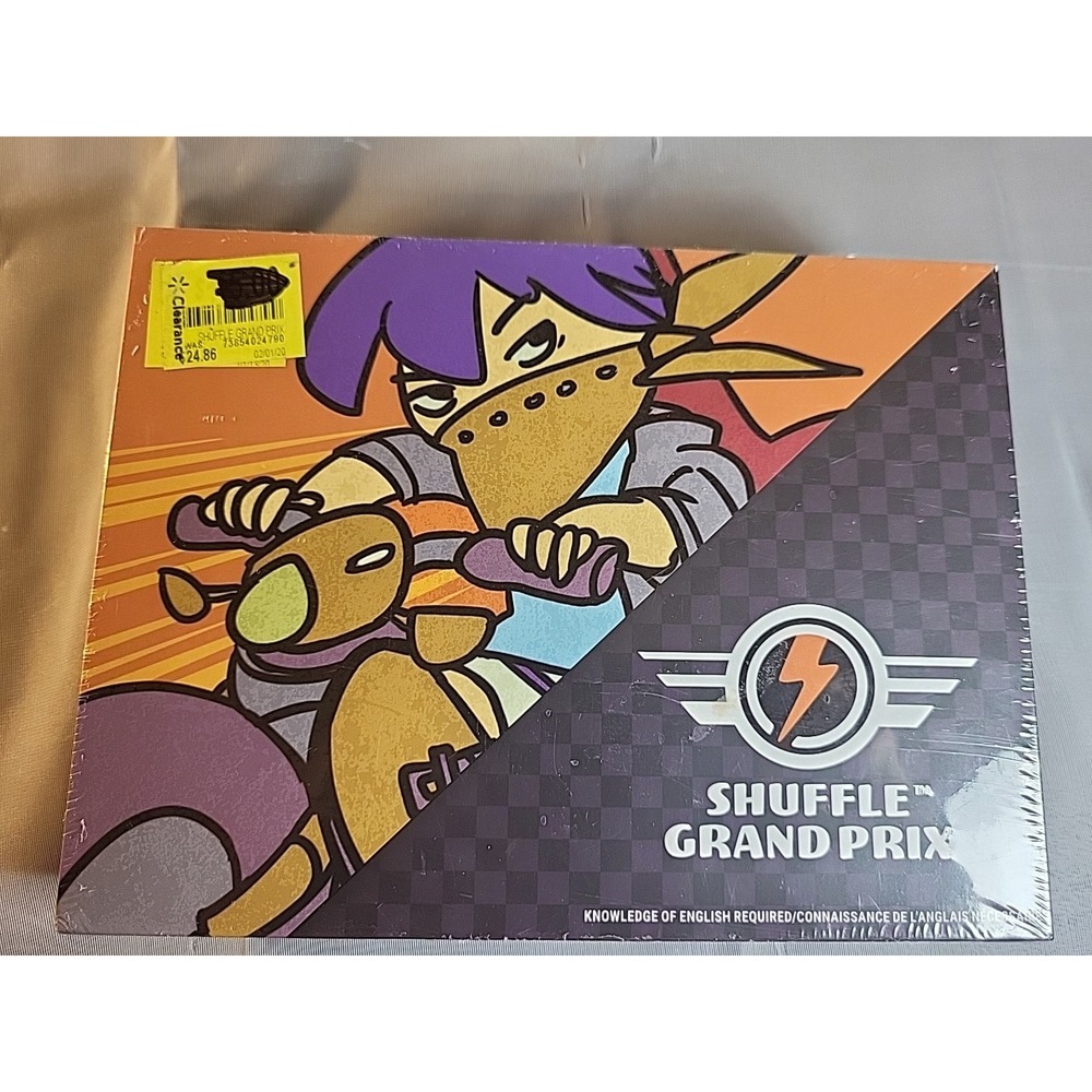 SHUFFLE GRAND‎ PRIX - Racing / Strategy Card Game Ages 13+ NEW IN BOX